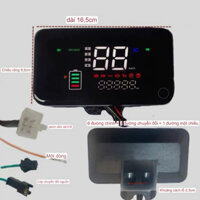 Đồng hồ điện tử xe điện 48v 60v 72v kích thước vừa
