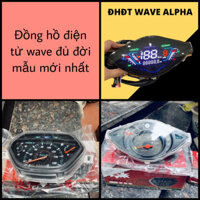Đồng hồ điện tử xe Wave 110, wave nhỏ zx alpha, wave 100 50cc rs thái