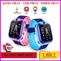 Đồng Hồ Định Vị Thông Minh Q12 Cho Trẻ Em Học Sinh Chống Nước- Nghe Gọi -Quay Phim-Chụp Ảnh (Có Video)
