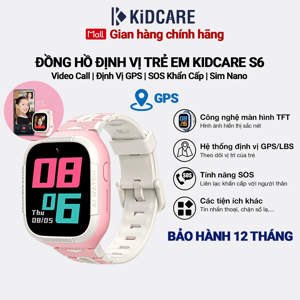 Đồng hồ định vị trẻ em 4G Kidcare S6