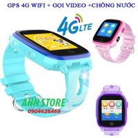 Đồng hồ định vị Trẻ em GPS WiFi 4G DF33 Có chế độ Gọi Video tốc độ cao, Chống nước tuyệt đối IP67(Unlock 8868)