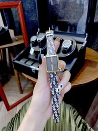 Đồng hồ Dior nữ dây da mặt chữ nhật Dior Malice giá rẻ 2 màu mặt 30mm – DWatch