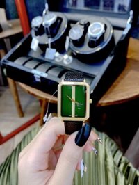 Đồng hồ Dior nữ dây da mặt chữ nhật Dior Malice giá rẻ 2 màu mặt 30mm – DWatch
