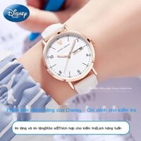 Đồng hồ Disney dành cho nữ, cấp 2 và cấp 3 thi mới im lặng học sinh cấp 2 chống thấm nước nữ phong