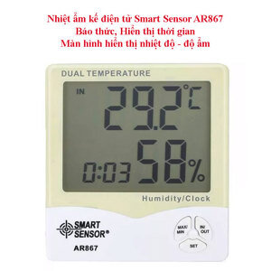 Đồng hồ đo ẩm Smart Sensor AR867