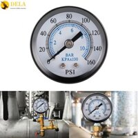 Đồng hồ đo áp suất gắn sau dễ đọc 40 mm cho ứng dụng dầu và nước