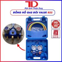 Đồng hồ đo áp suất gas máy lạnh VALUE R22 - Bảo hành 12 tháng