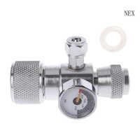 Đồng hồ đo áp suất khí nén NEX JIS M22-14 Bộ điều chỉnh áp kế trên xi lanh 1500PSI
