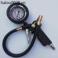 Đồng hồ đo áp suất không khí Dây đeo áp suất lốp ô tô bơm hơi Đồng hồ đo áp suất lốp xe tải Màn hình kỹ thuật số Giám sát áp suất lốp Độ chính xác cao