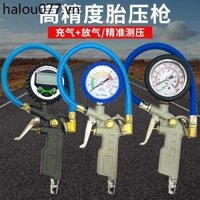Đồng Hồ Đo Áp Suất Lốp Đồng Hồ Đo Áp Suất Không Khí Độ Chính Xác Cao Với Đầu Bơm Áp Suất Lốp Ô Tô Màn Hình Áp Suất Máy Bơm Hơi Lốp Súng Áp Lực