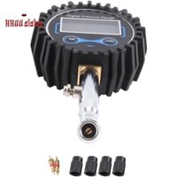 🔥Đồng hồ đo áp suất lốp kỹ thuật số Đồng hồ đo áp suất lốp điện tử Đồ dùng ô tô màu đen cho ô tô Đồng hồ đo áp suất không khí hạng nặng