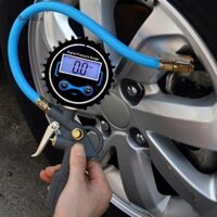 Đồng hồ đo áp suất lốp kỹ thuật số BO Đồng hồ đo áp suất lốp ô tô cho xe tải, xe máy