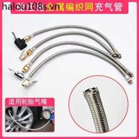 Đồng Hồ Đo Áp Suất Lốp Ống Bơm Hơi Đồng Hồ Đo Áp Suất Lốp Bơm Hơi Khớp Lốp Ô Tô Súng Áp Lực Bơm Hơi Mở Rộng T
