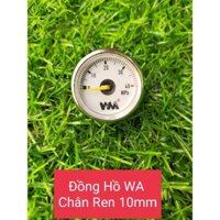 Đồng Hồ Đo Áp Suất WA Chân Ren 10mm Màu trắng 40mpa