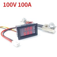 Đồng hồ đo áp và dòng DC - 100A