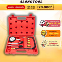 Đồng Hồ Đo Áp Xuất Buồng Đốt ALONGTOOL Đo Áp Động Cơ Xăng Ô Tô & Xe Máy Đài Loan