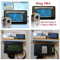 Đồng hồ đo điện 6 thông số, loại có cục cảm biến dòng