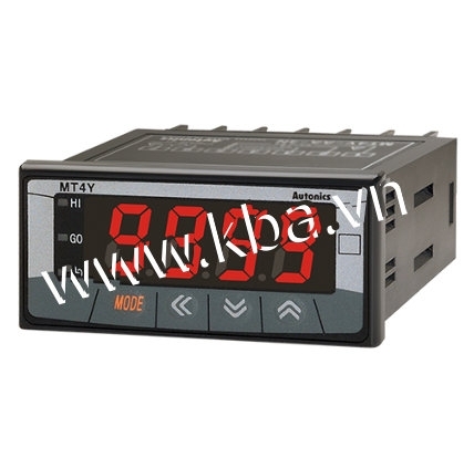 Đồng hồ đo điện áp DC Autonics MT4Y-DV-43 72x36mm