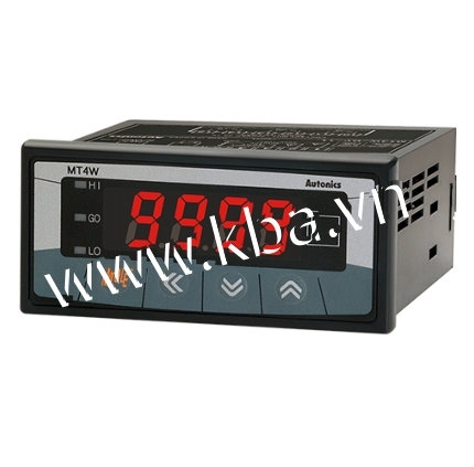 Đồng hồ đo điện áp DC Autonics MT4W-DV-43