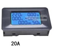 Đồng Hồ Đo Điện Áp Kỹ Thuật Số AC AC110-250V220V, loại 20A không biến áp