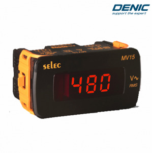 Đồng hồ đo điện áp Selec MV15-DC-200V