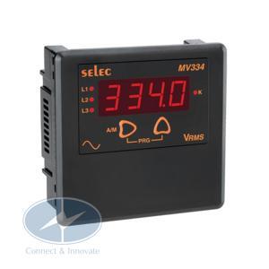 Đồng hồ đo điện áp Selec MV334