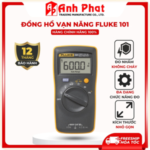Đồng hồ đo điện đa năng Fluke 101