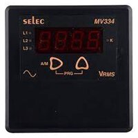 Đồng hồ đo điện MV334 mặt 96x96 SELEC