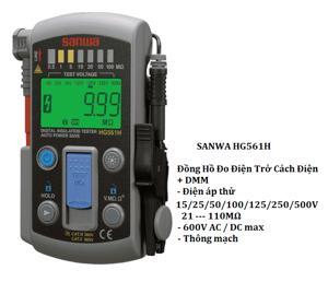 Đồng hồ đo điện trở cách điện Sanwa HG561H