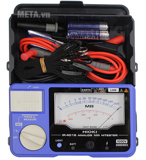 Đồng hồ đo điện trở cách điện Hioki IR4018-20