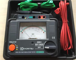 Đồng hồ đo điện trở cách điện Kyoritsu 3121B