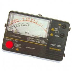 Đồng hồ đo điện trở cách điện Kyoritsu 3166