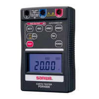 Đồng hồ đo điện trở đất Sanwa PDR4000 (400V-4000Ω)