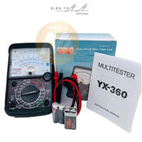 ĐỒNG HỒ ĐO ĐIỆN VẠN NĂNG VOM SAMWA YX-360TRe ( BAO GỒM PIN, CÓ CHUÔNG BÁO, CÓ ĐẾ DA BẢO VỆ )