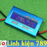 Đồng hồ đo điện Watt meter 100A loại có đèn màn hình