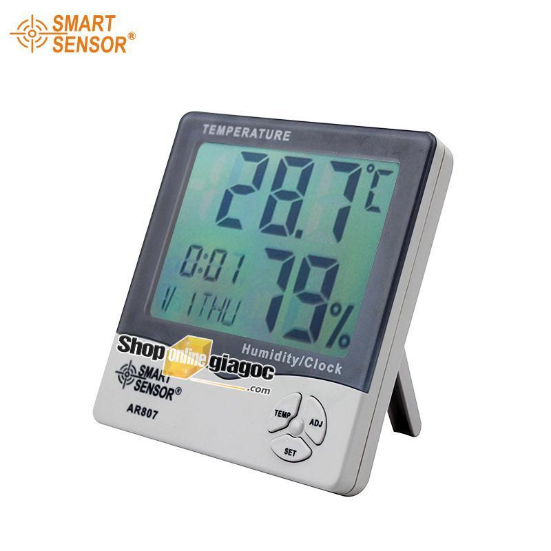 Đồng hồ đo độ ẩm nhiệt độ Smart Sensor AR807