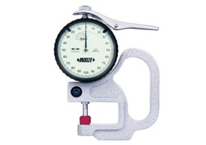 Đồng hồ đo độ dày vật liệu kiểu cơ INSIZE 2364-10
