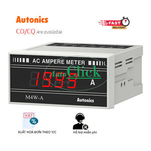 Đồng hồ đo dòng AC Autonics M4W-AA-4
