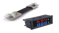 ĐỒNG HỒ ĐO DÒNG DC 100A VÀ ÁP 100VDC KÈM TRỞ SHUNT > 5 CÁI