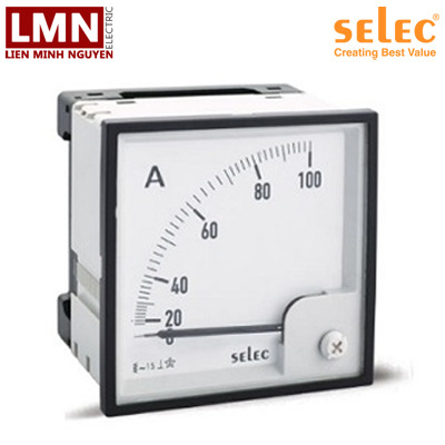 Đồng hồ đo dòng Selec AM-I-3-500/5A