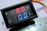 Đồng hồ đo dòng và áp (Volt, Ampe) ( DC 200v, 50A)