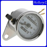 Đồng hồ đo kép đa năng 12V Xe máy Đồng hồ đo tốc độ Guage
