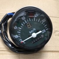 ĐỒNG HỒ ĐO KM MẶT XANH : BÁO TOP, XI NHAN , CÓ ĐÈN NỀN