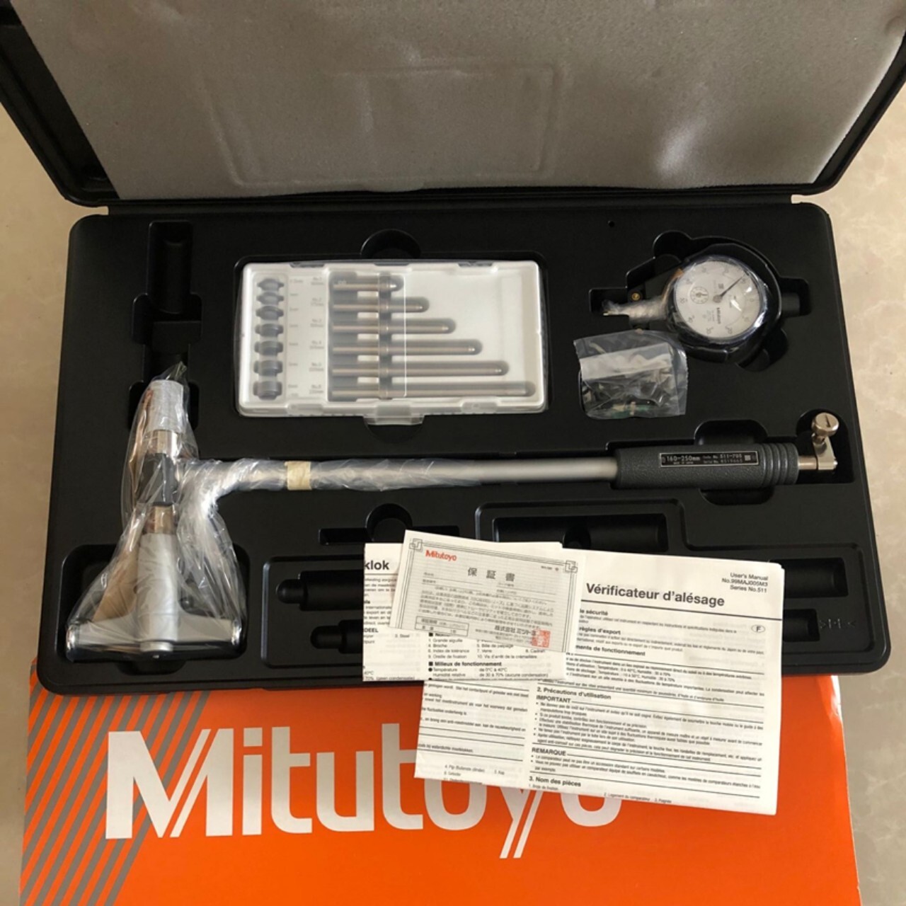 Đồng hồ đo lỗ Mitutoyo 511-715 (160-250mm)