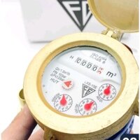 Đồng hồ đo lưu lượng nước sử dụng thân gang DN15 lắp đặt nhà trọ ,căn hộ ...