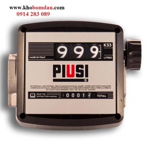 Đồng hồ đo lưu lượng Piusi K33