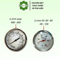 Đồng hồ đo nhiệt dành cho lu quay gà vịt 40- 60 - 80 - 90 - 100 - lu kính xoay 680, 850
