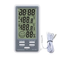 Đồng hồ đo nhiệt độ độ ẩm trong nhà ngoài trời DC-803