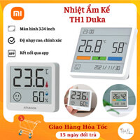 Đồng Hồ Đo Nhiệt Độ Và Độ Ẩm Xiaomi Duka TH1 - Cảm Biến Đo Nhiệt Độ Và Độ Ẩm Trong Nhà