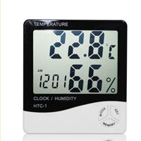 Đồng hồ đo nhiệt độ và độ ẩm HTC  TI361 (không dây)  tặng móc khóa da 550 -206361 2206614 -GIA TOT